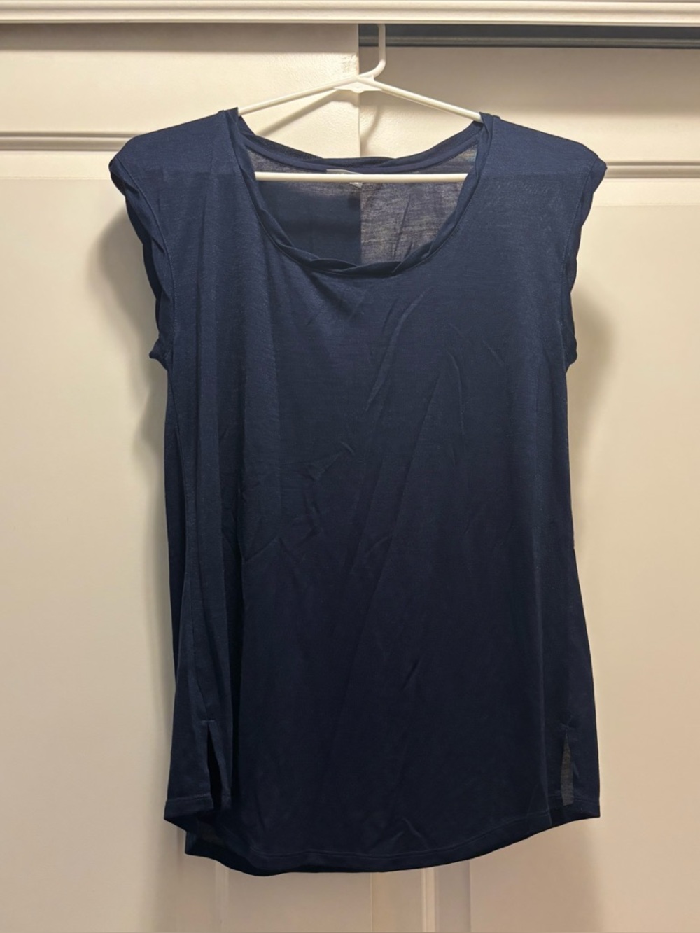Vince sheer tank top, size M